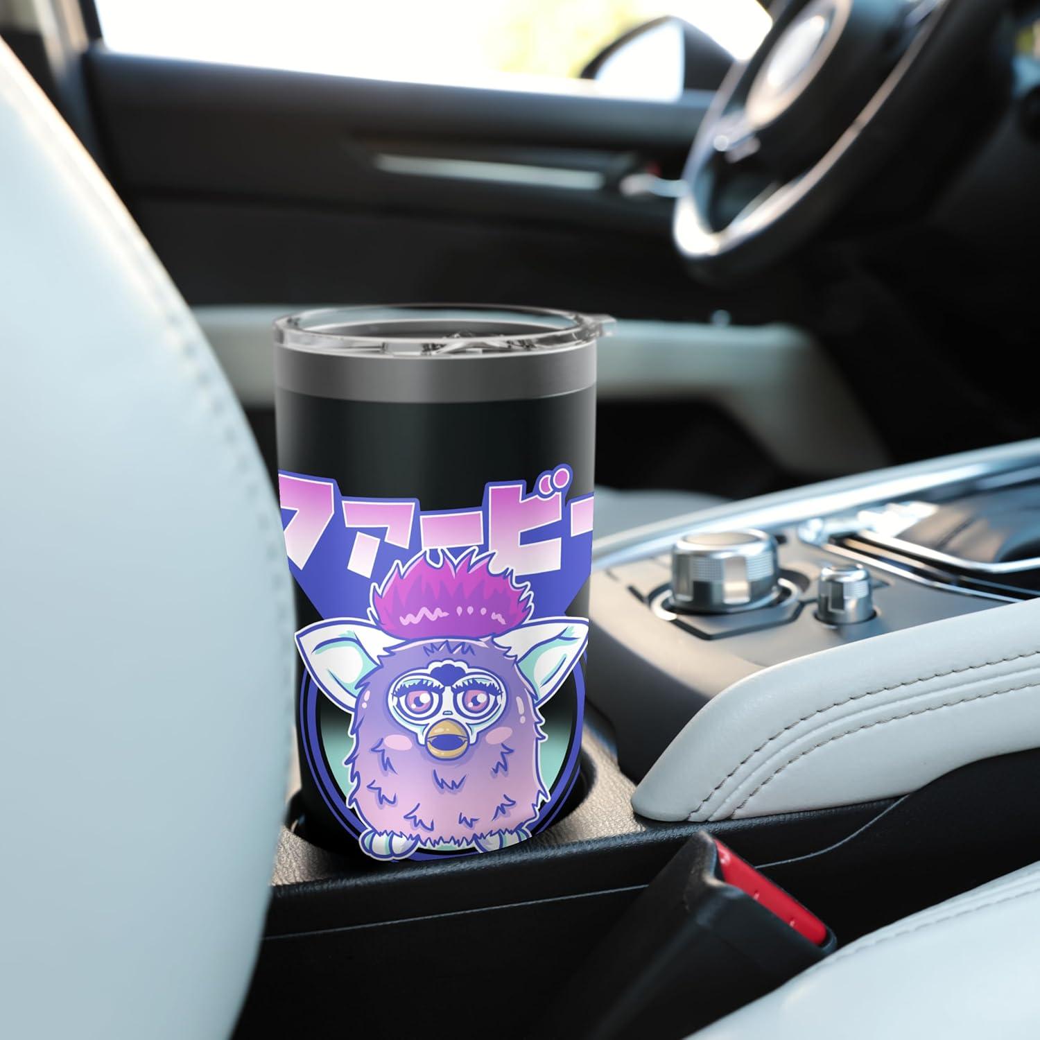 Vaso Térmico Furby 20 oz Acero Inoxidable Aislado Negro