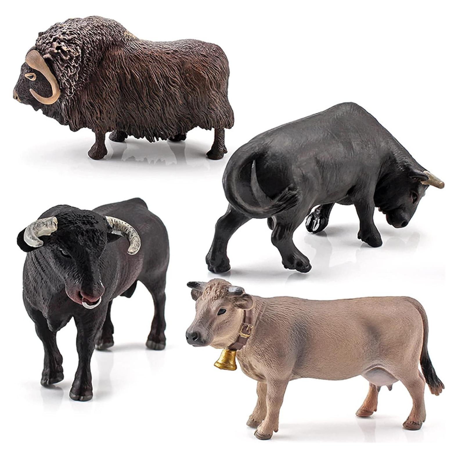 Figuras de Animales de Granja LC JoyCre 4PCS Realistas