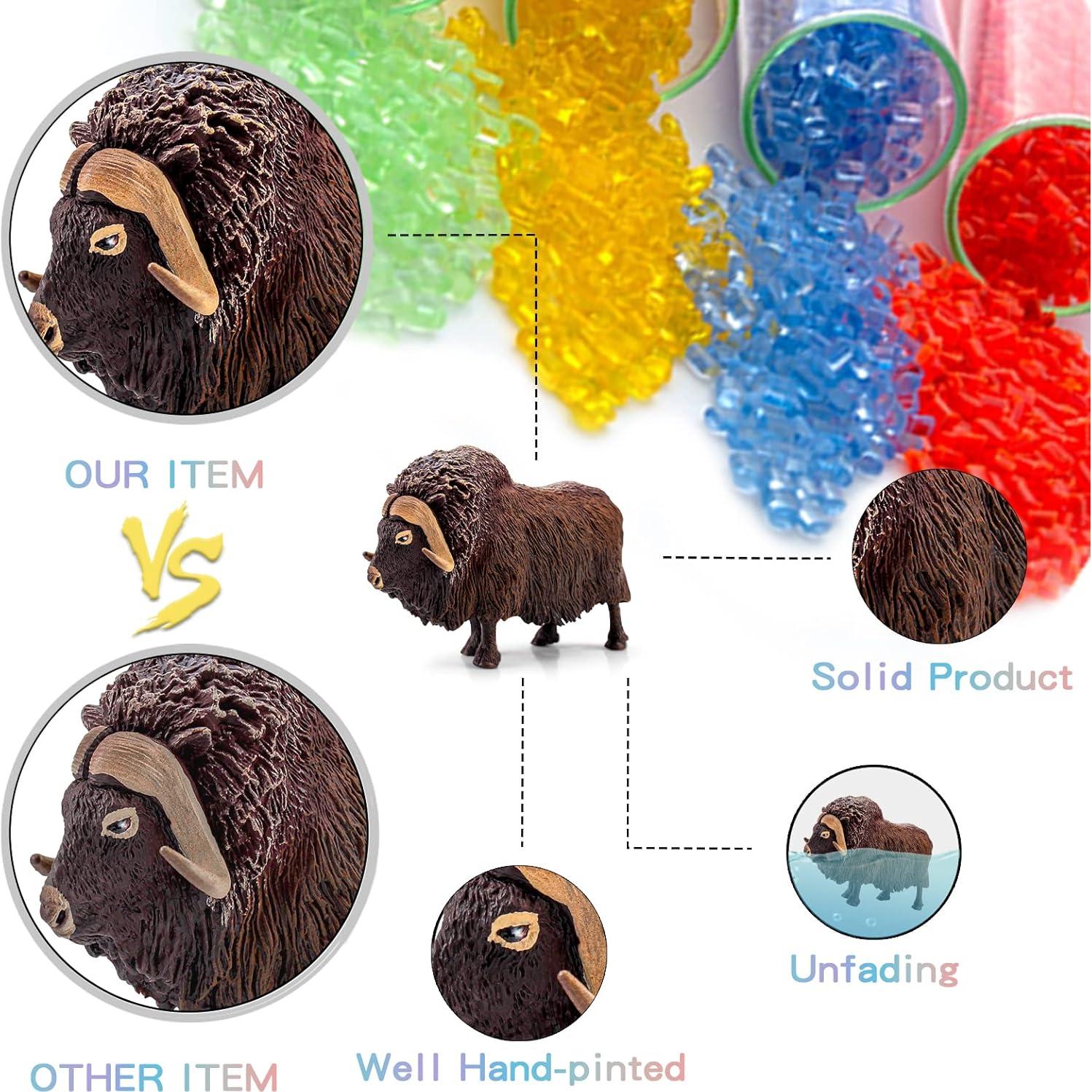 Figuras de Animales de Granja LC JoyCre 4PCS Realistas