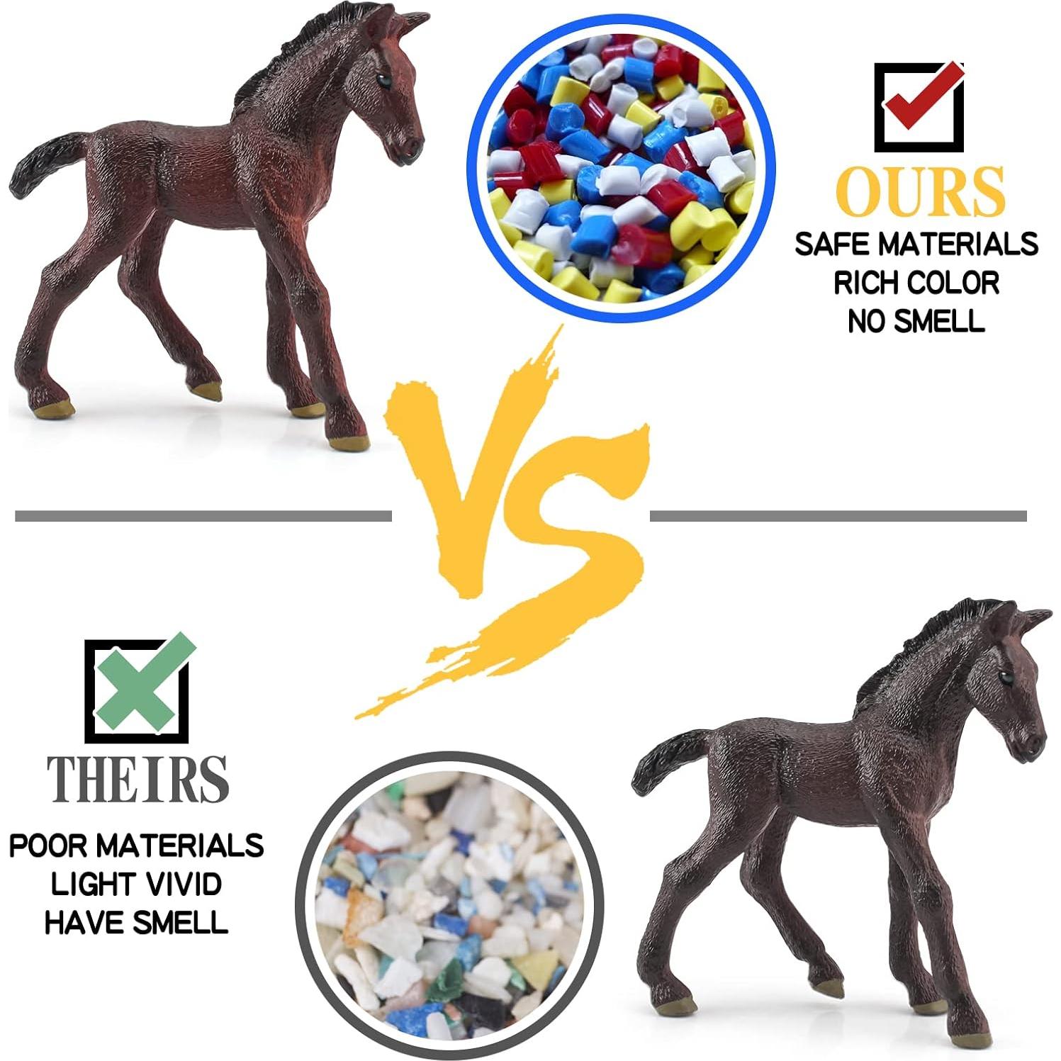 Juego de Juguetes Bull Toys: 8 Figuras de Animales de Granja