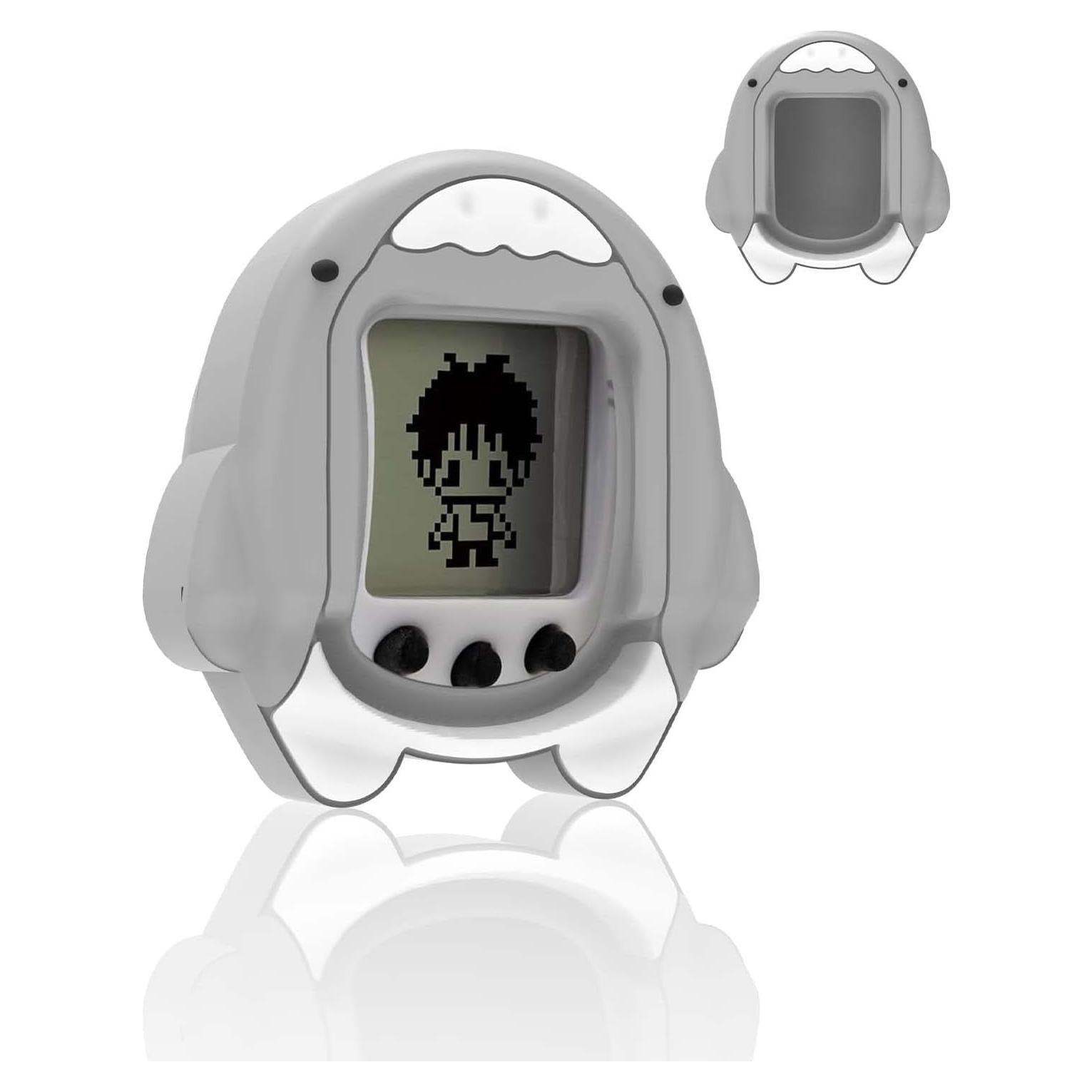 Funda de Silicona Verde para Tamagotchi Nano - Tiburón FIOPAZ