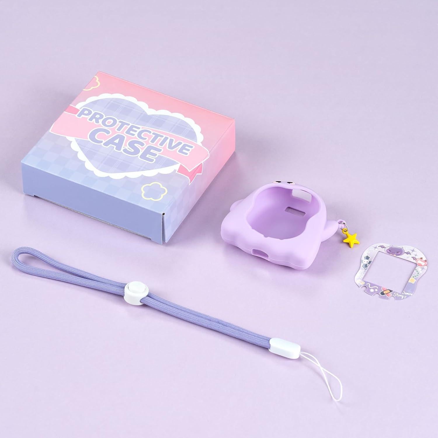 Funda de Silicona BUBBLELOGUS para Tamagotchi Uni - Diablo Pequeño