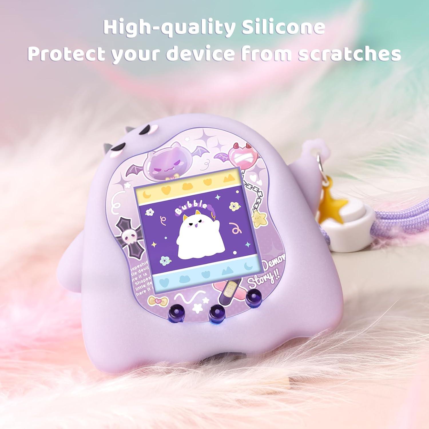 Funda de Silicona Luminosa BUBBLELOGUS para Tamagotchi Uni