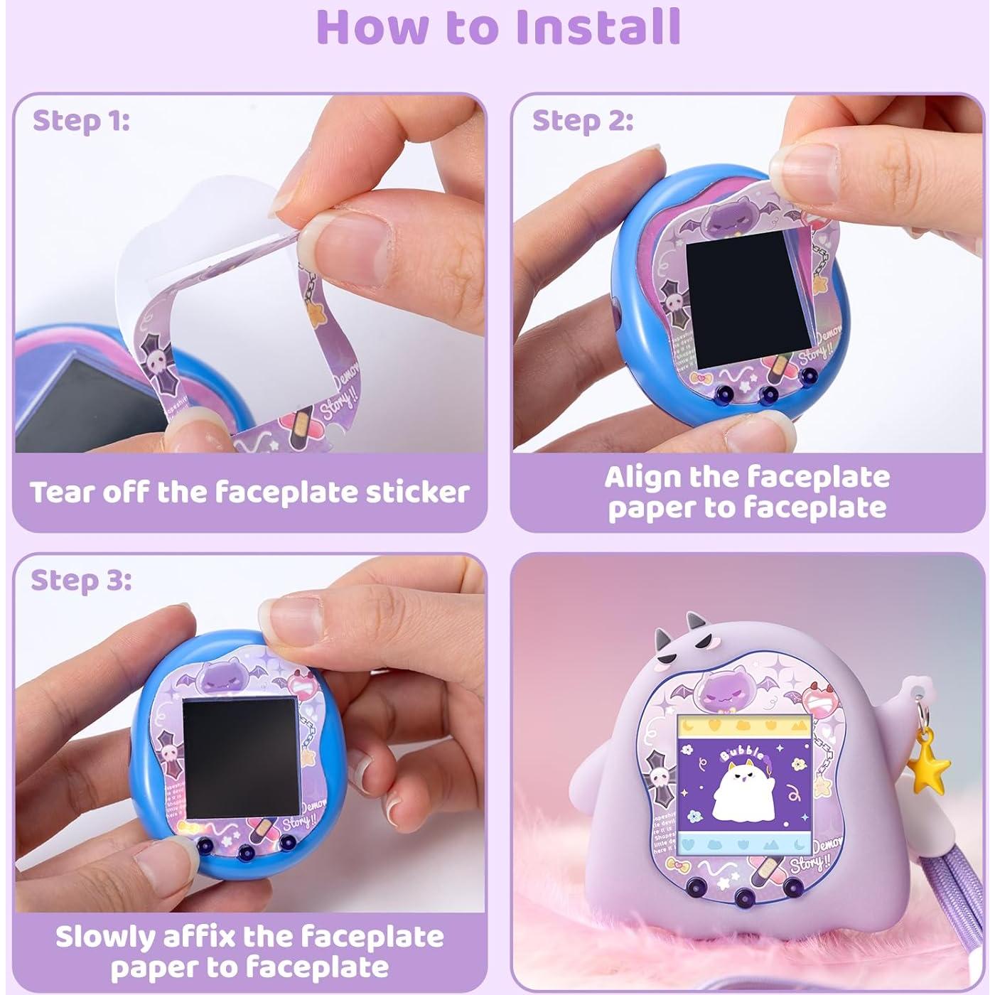 Funda de Silicona Luminosa BUBBLELOGUS para Tamagotchi Uni