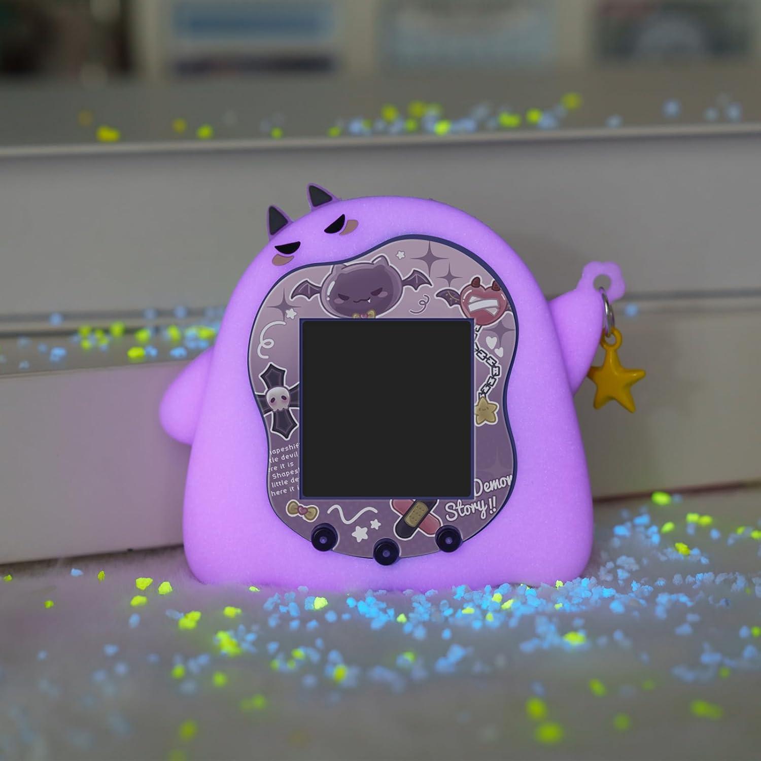 Funda de Silicona Luminosa BUBBLELOGUS para Tamagotchi Uni