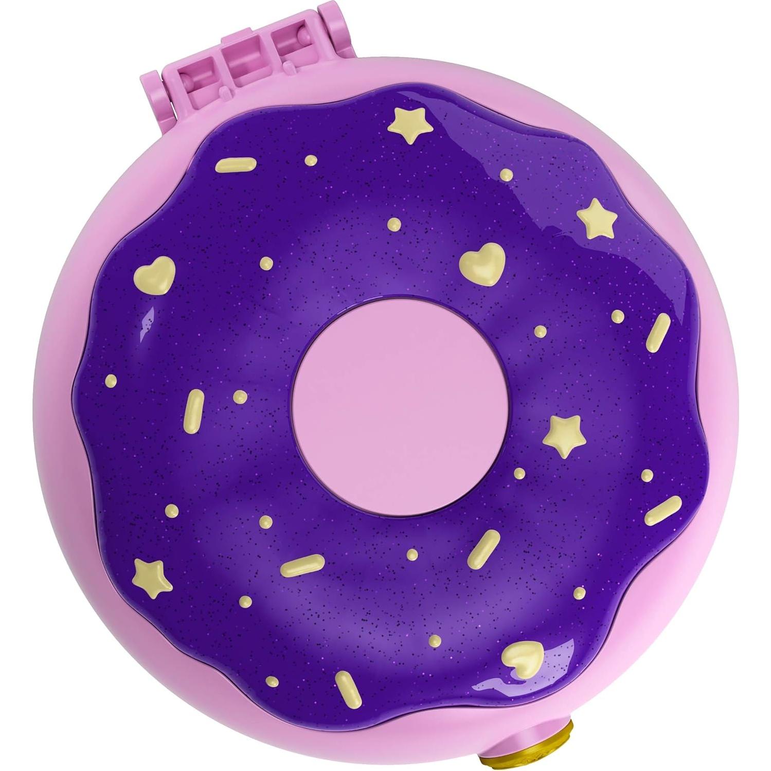 Juego Polly Pocket Fiesta de Pijamas Donut Mattel con 2 Muñecas