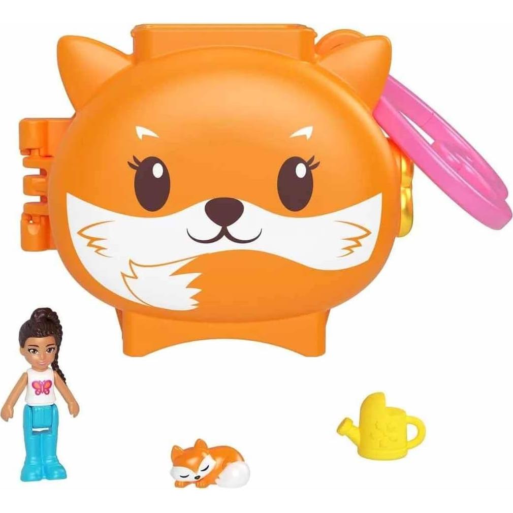 Conjunto de Juego Compacto Polly Pocket Zorro HRD39 16.5x10.5cm