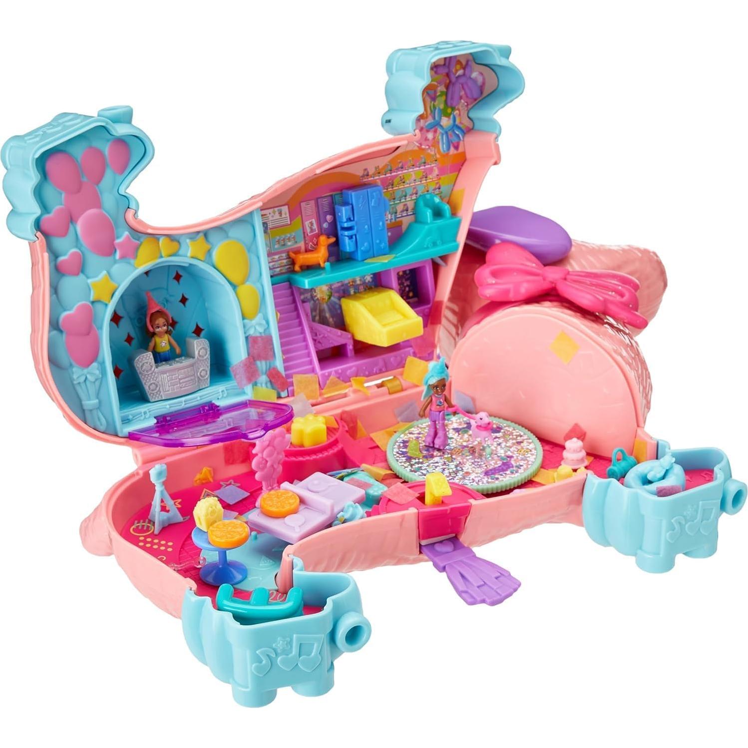 Polly Pocket Fiesta de Cachorros - Juguete 4 Años - HYD98