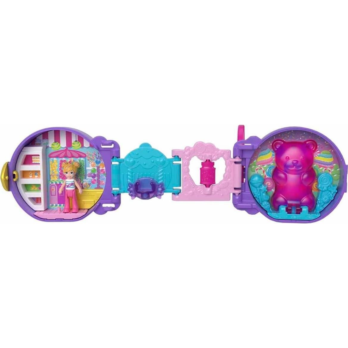 Polly Pocket Diversión de Viaje Mini Juego HRD73 - Púrpura