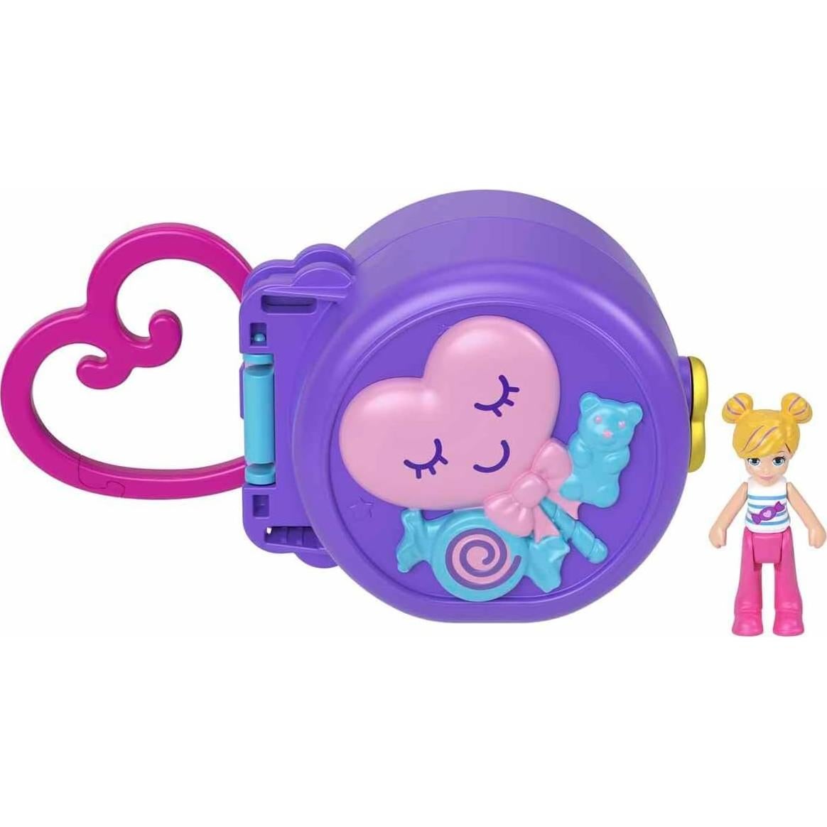 Polly Pocket Diversión de Viaje Mini Juego HRD73 - Púrpura