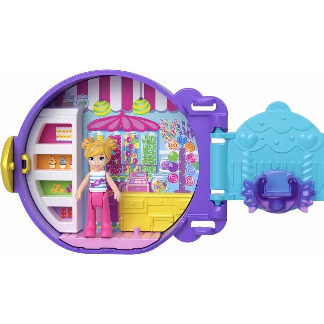 Polly Pocket Diversión de Viaje Mini Juego HRD73 - Púrpura