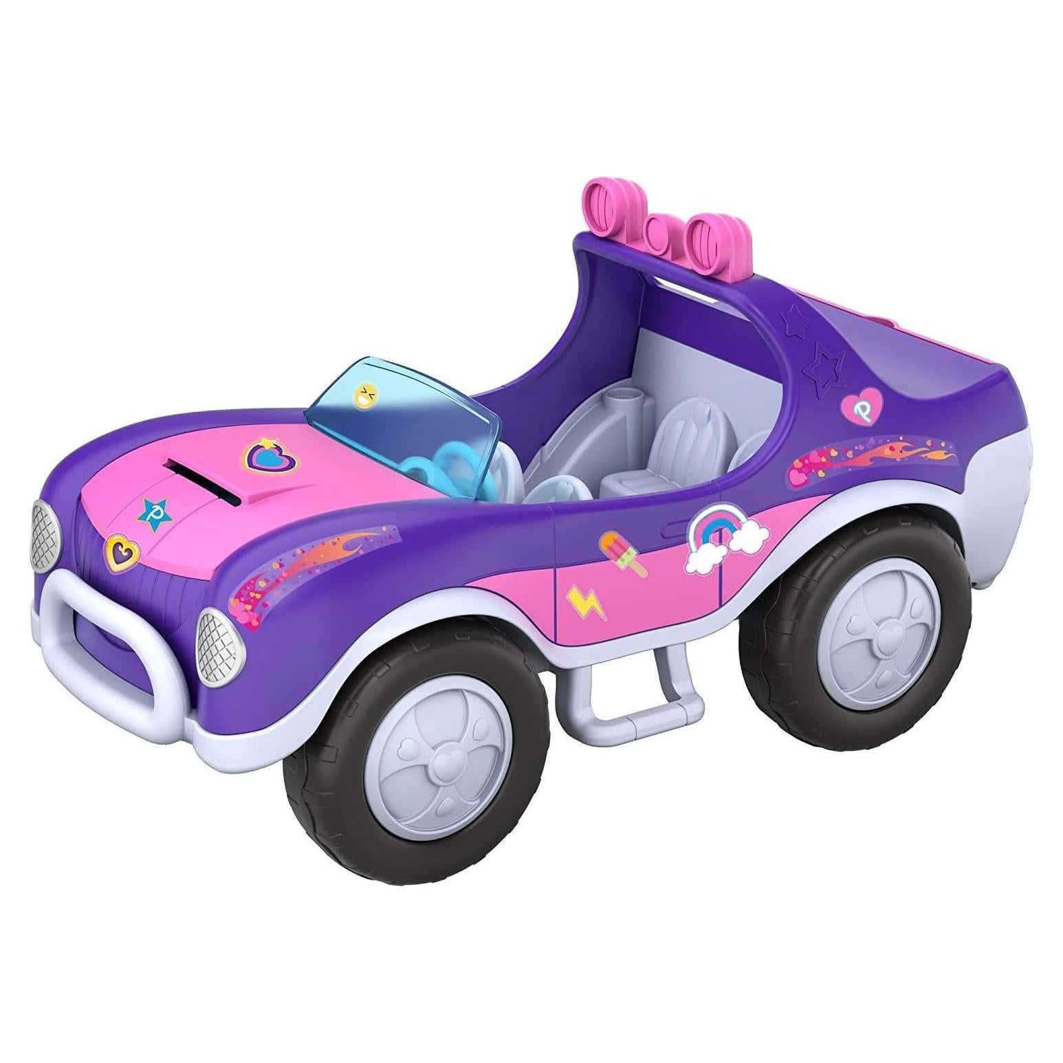 Vehículo S.U.V. Polly Pocket Mattel con Muñeca y Accesorios