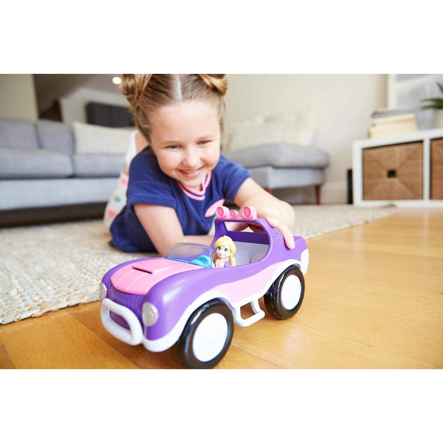 Vehículo S.U.V. Polly Pocket Mattel con Muñeca y Accesorios