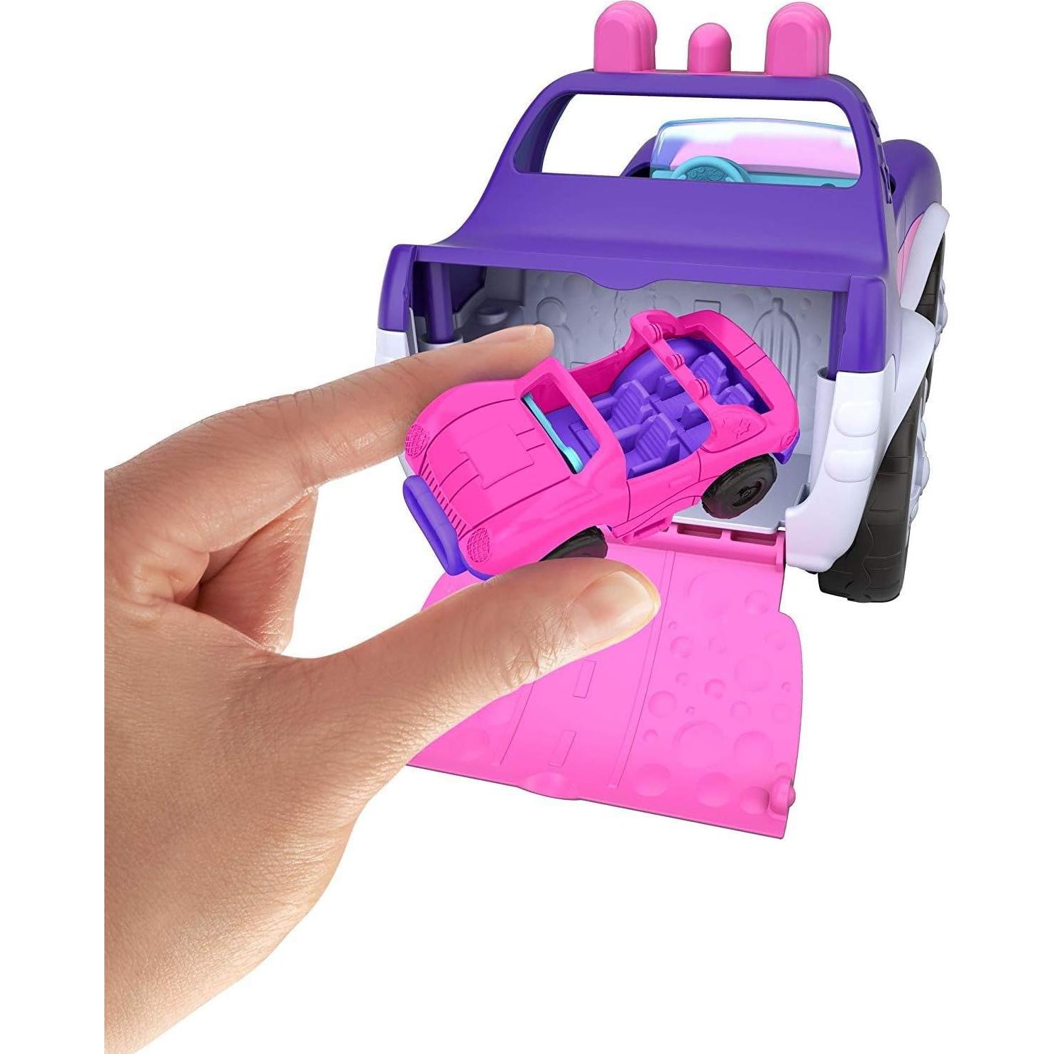 Vehículo S.U.V. Polly Pocket Mattel con Muñeca y Accesorios