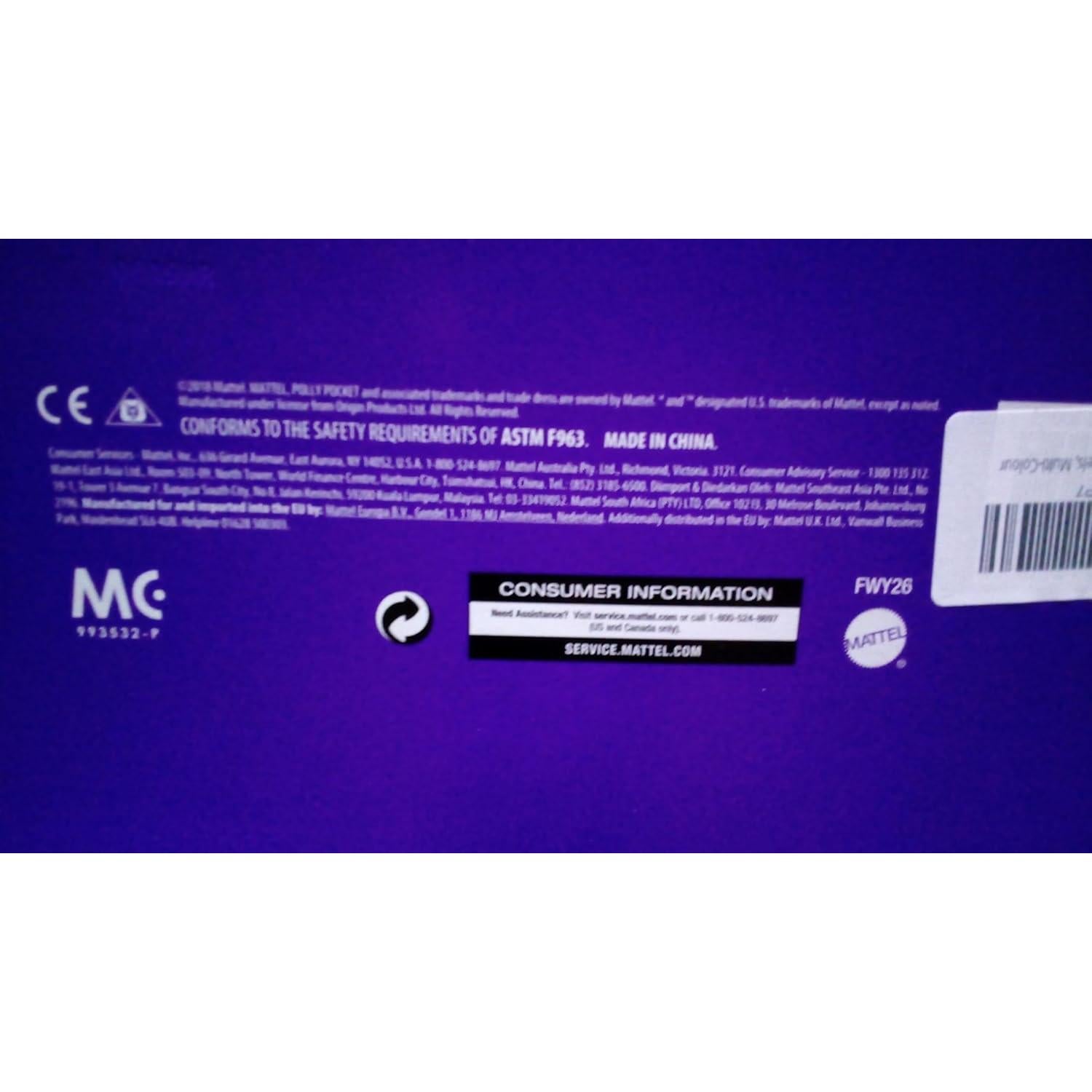 Vehículo S.U.V. Polly Pocket Mattel con Muñeca y Accesorios