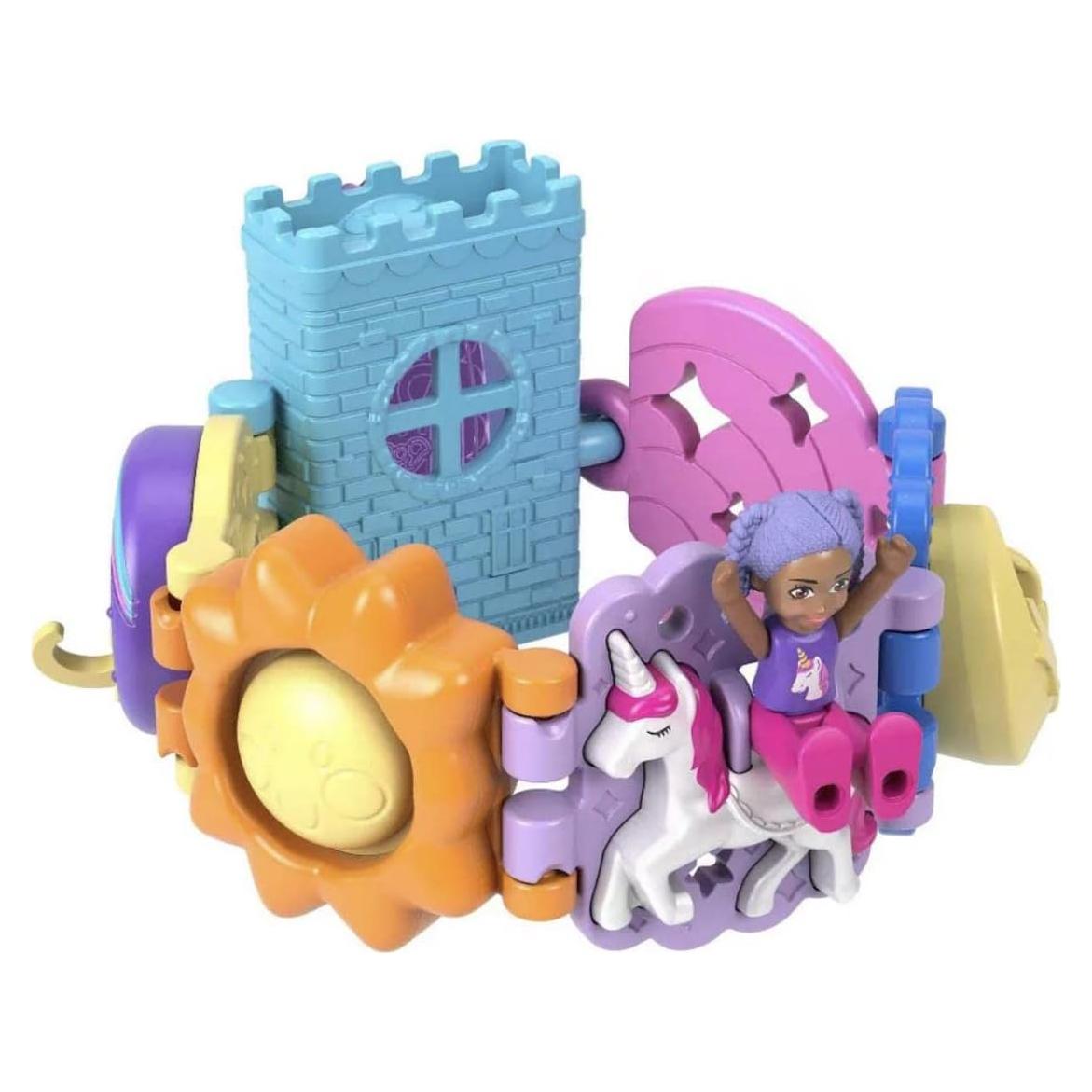 Pulsera Tesoros Polly Pocket con Muñeca Micro y Accesorios