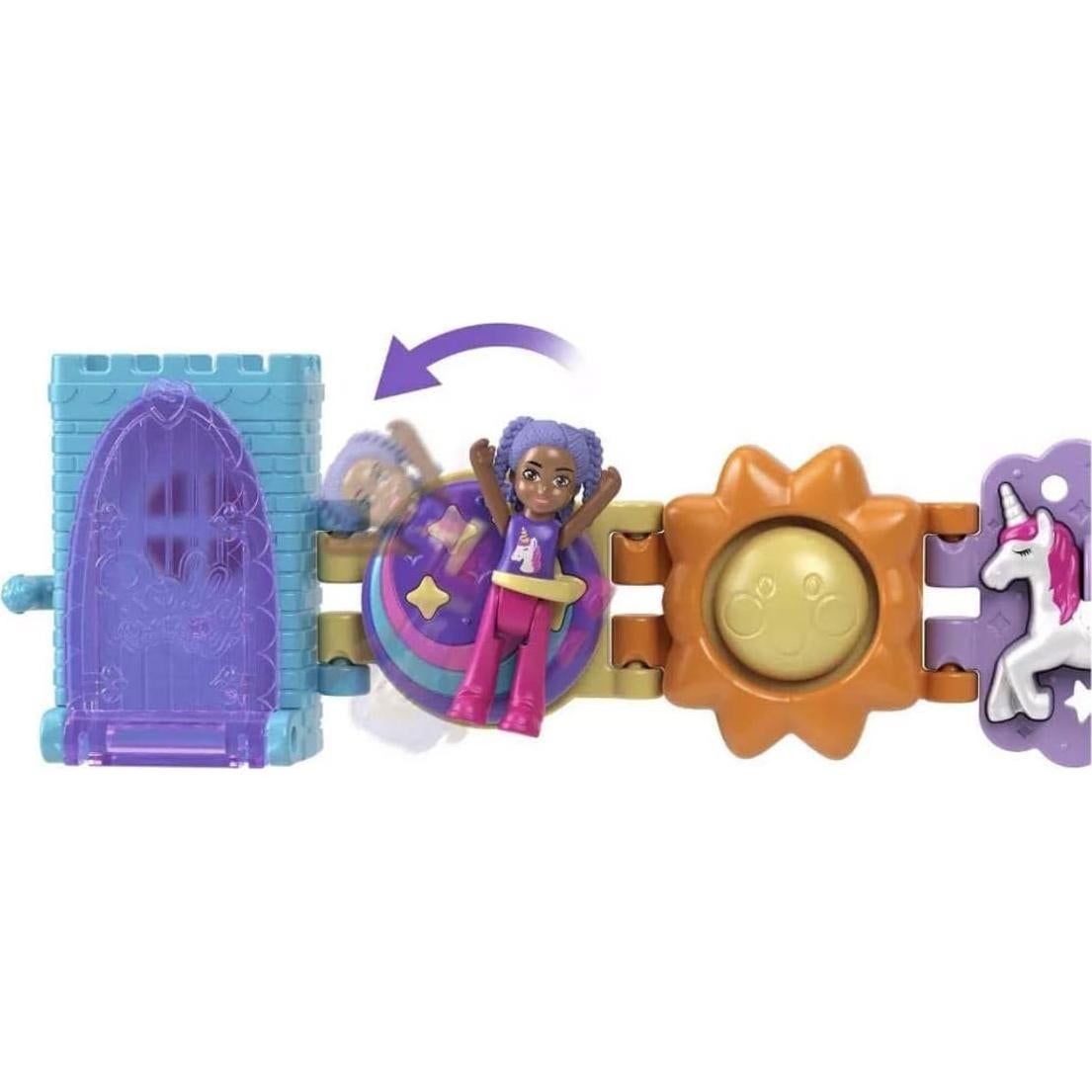 Pulsera Tesoros Polly Pocket con Muñeca Micro y Accesorios