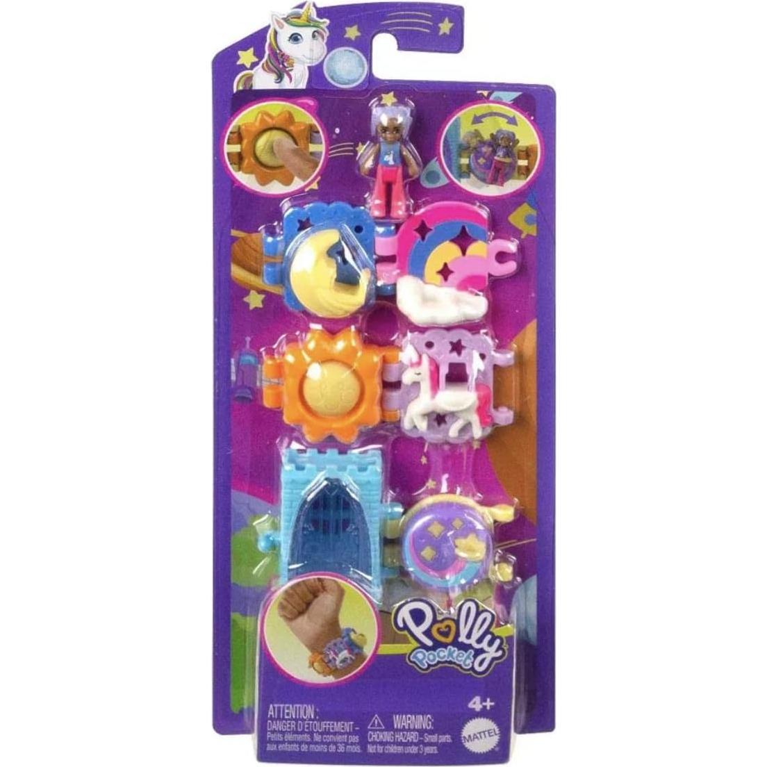 Pulsera Tesoros Polly Pocket con Muñeca Micro y Accesorios