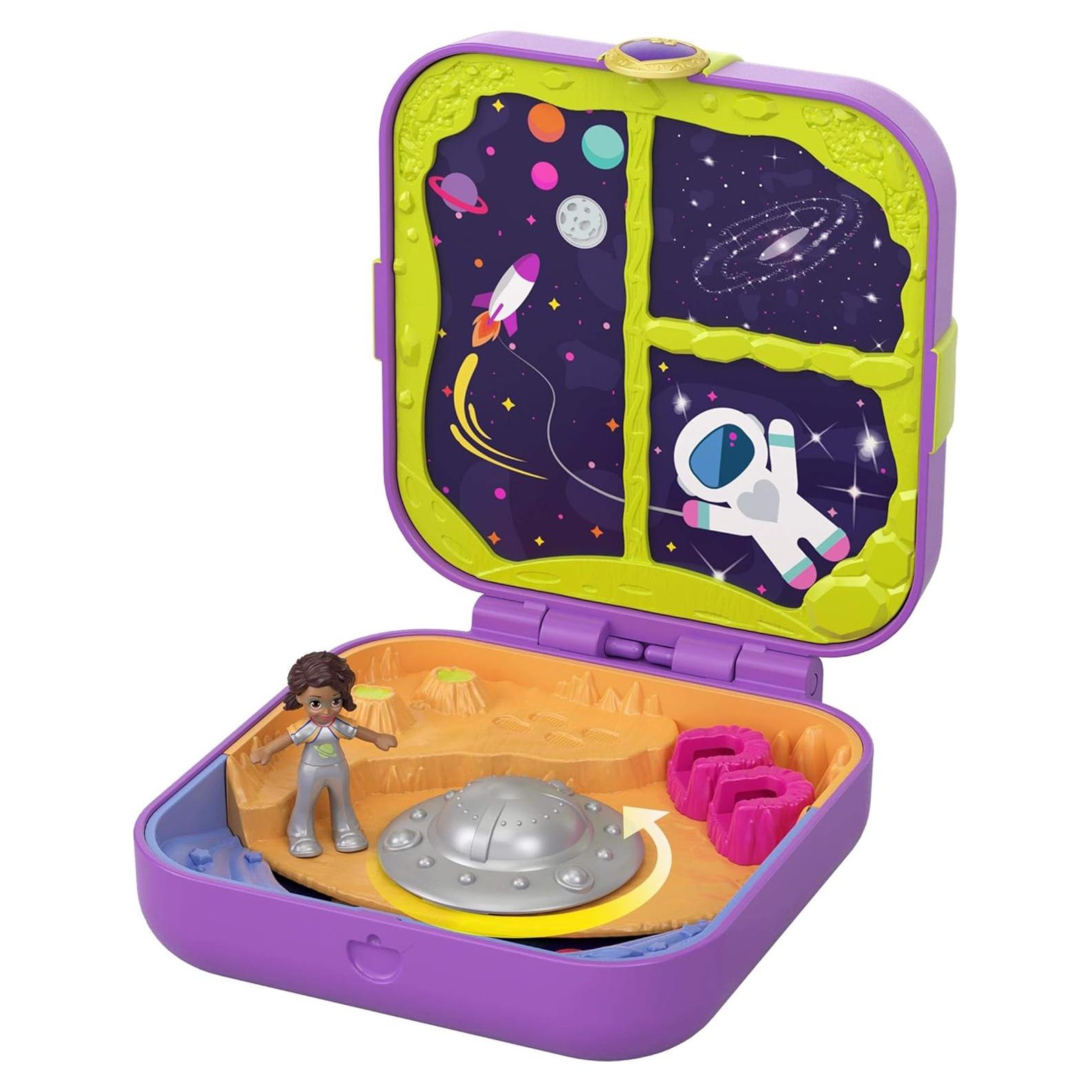 Compacto Aventura Moon Rockin' Polly Pocket con 3 Escondites
