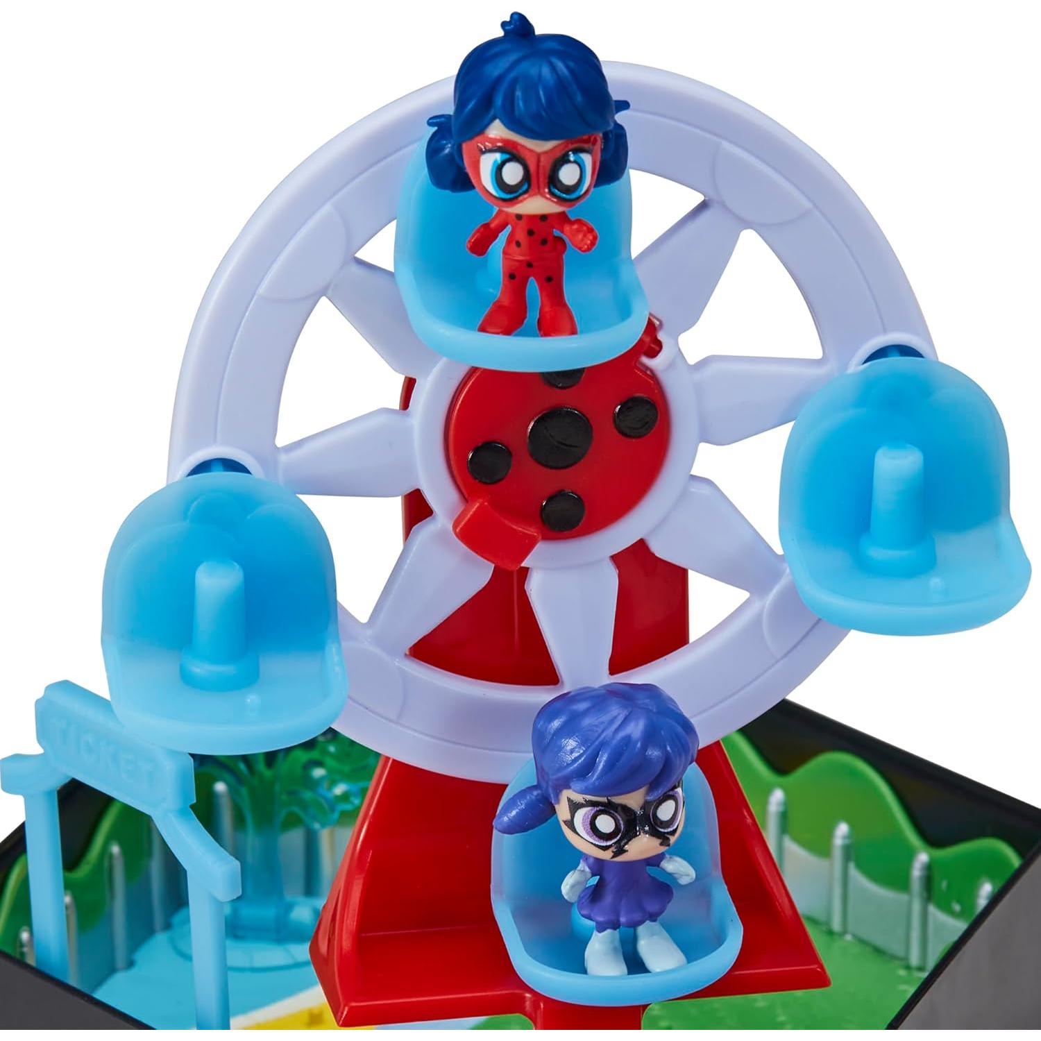 Conjunto de Juego Chibi Miraculous Playmates - Parque de Diversiones