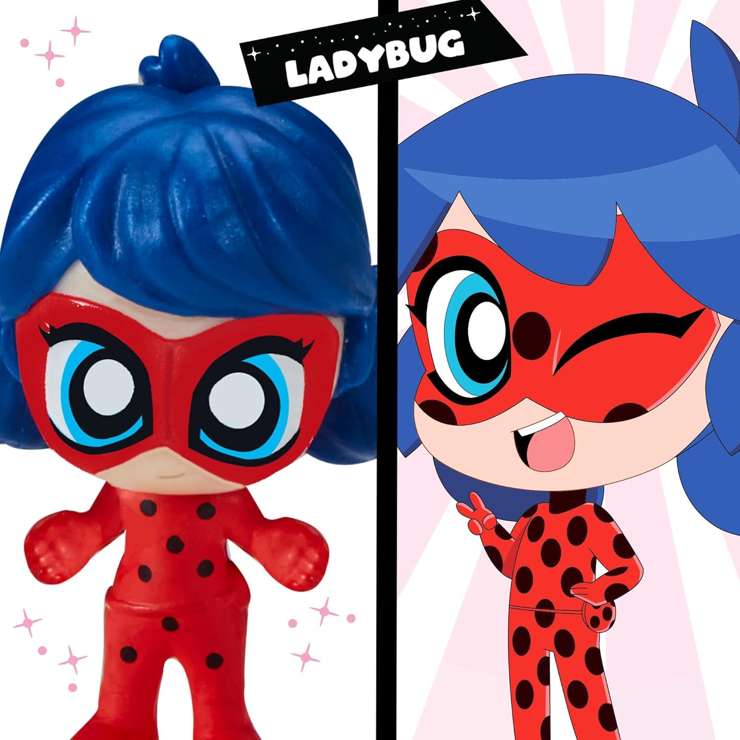 Conjunto de Juego Chibi Miraculous Playmates - Parque de Diversiones