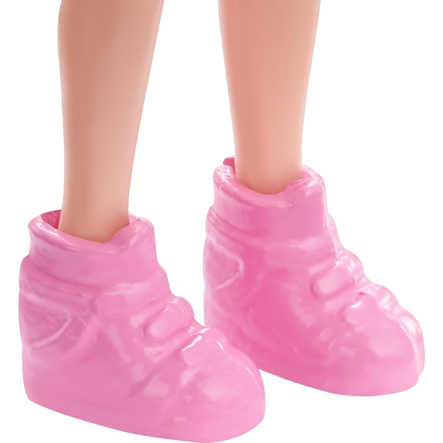 Muñeca Polly Pocket con Capucha de Panda y Clip Rosa - Mattel