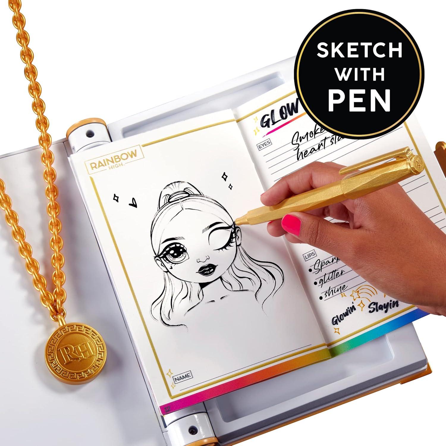 Diario Secreto Rainbow High con Cerradura y Bolígrafo - 6 a 12 Años