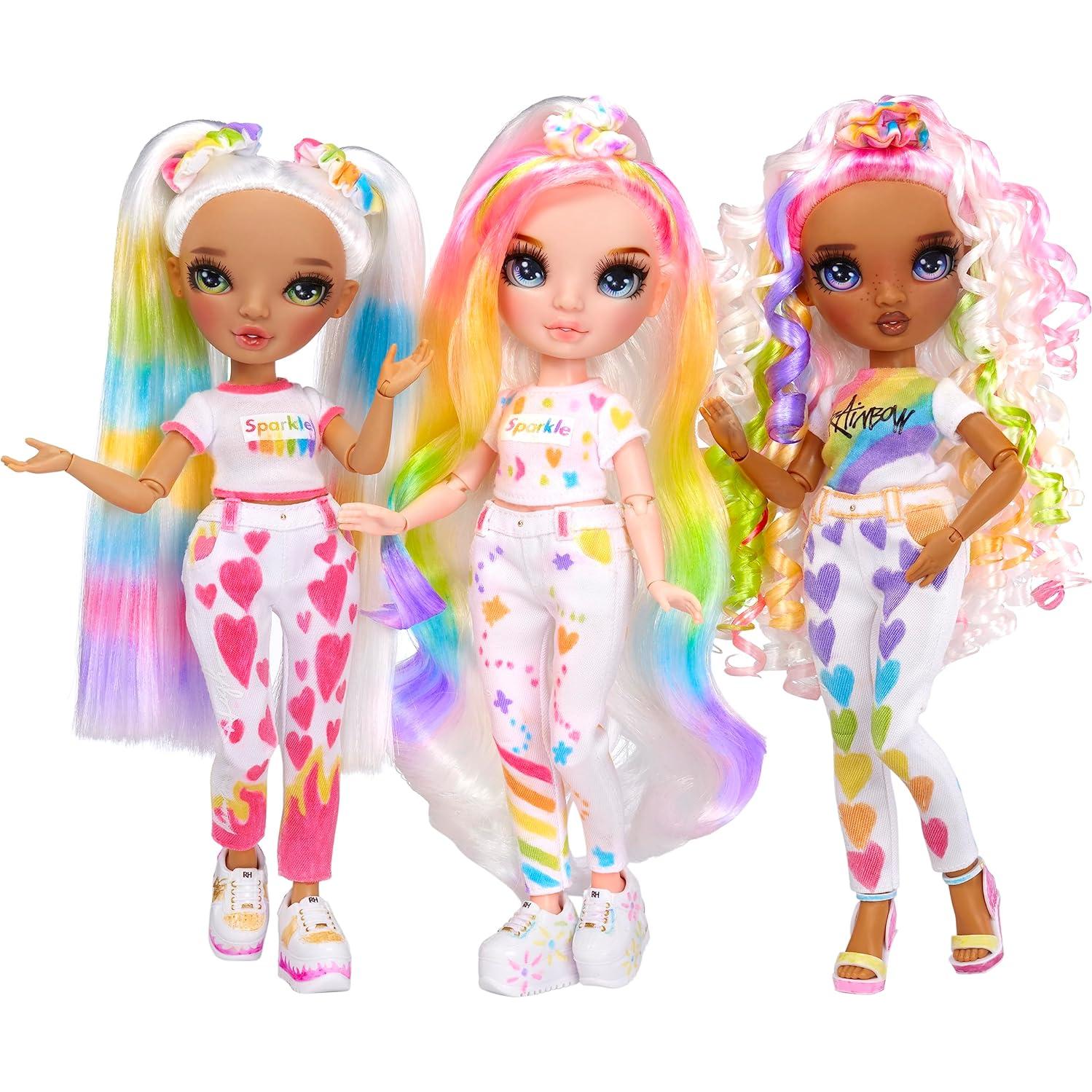 Muñeca Rainbow High DIY Color y Crea con Marcadores Lavables