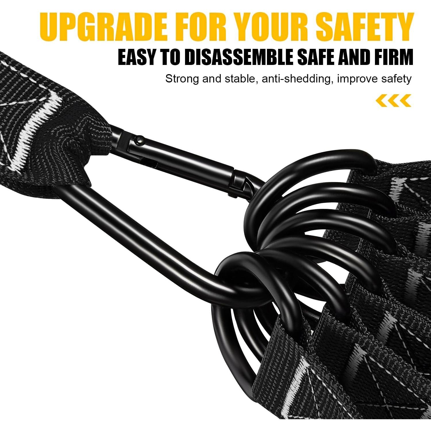 Bandas de Resistencia HPYGN 300LBS con Mangos para Ejercicio