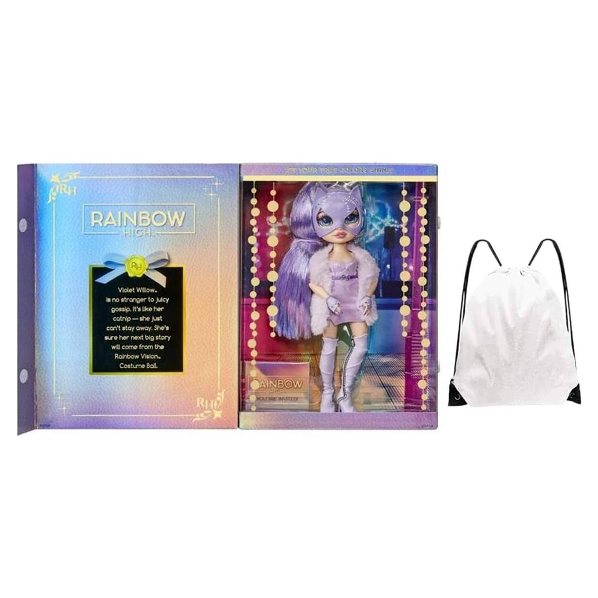 Muñeca de Moda Rainbow High Violet Willow 28 cm con Accesorios