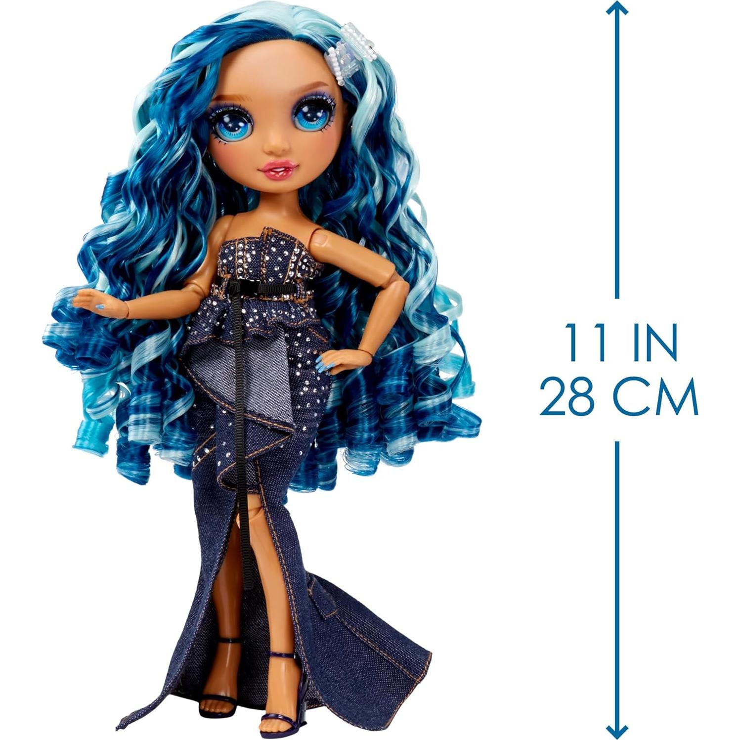 Muñeca Rainbow High Skyler Bradshaw 28 cm con 2 Conjuntos