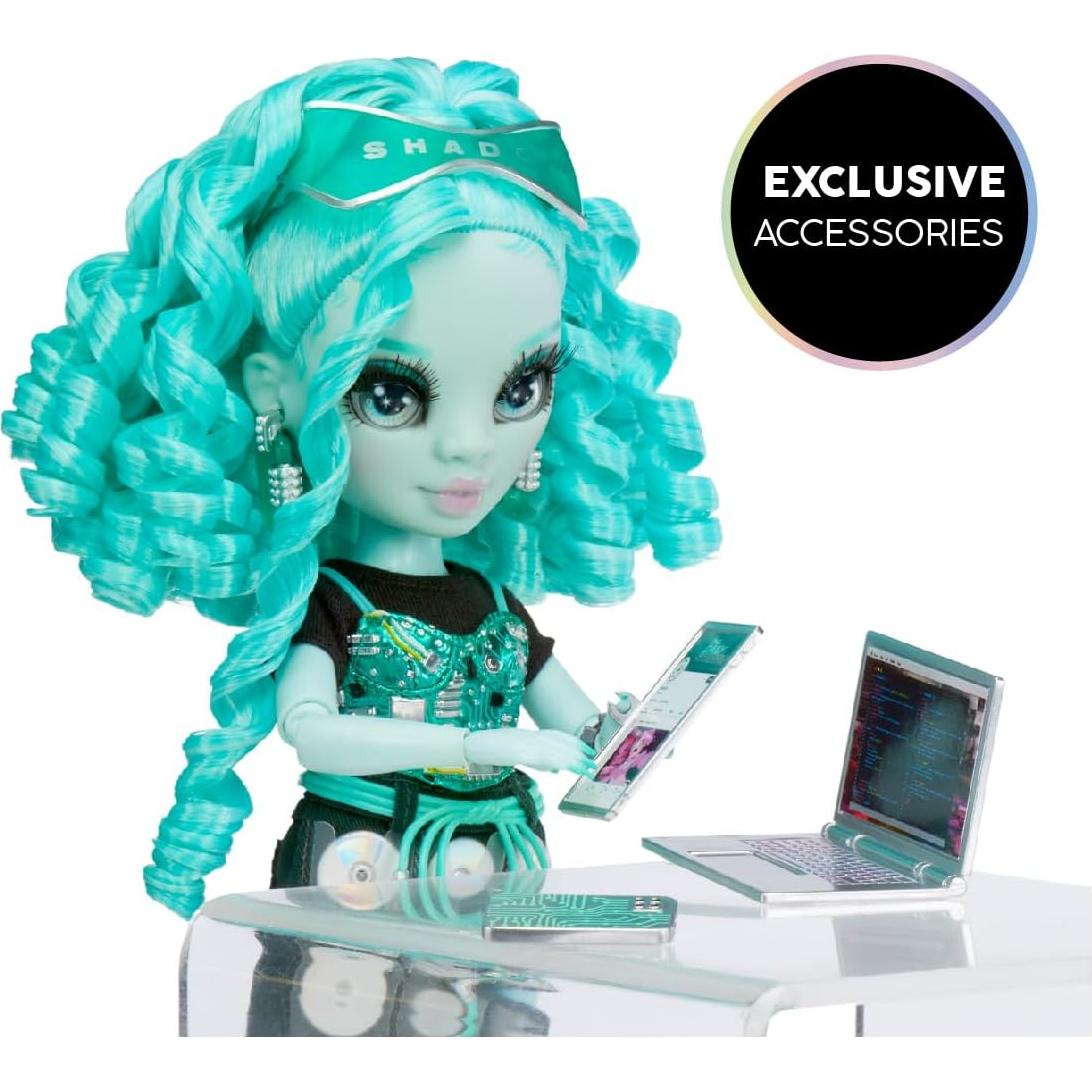 Muñeca de Moda Berrie Skies Rainbow High - Azul, 10 Accesorios