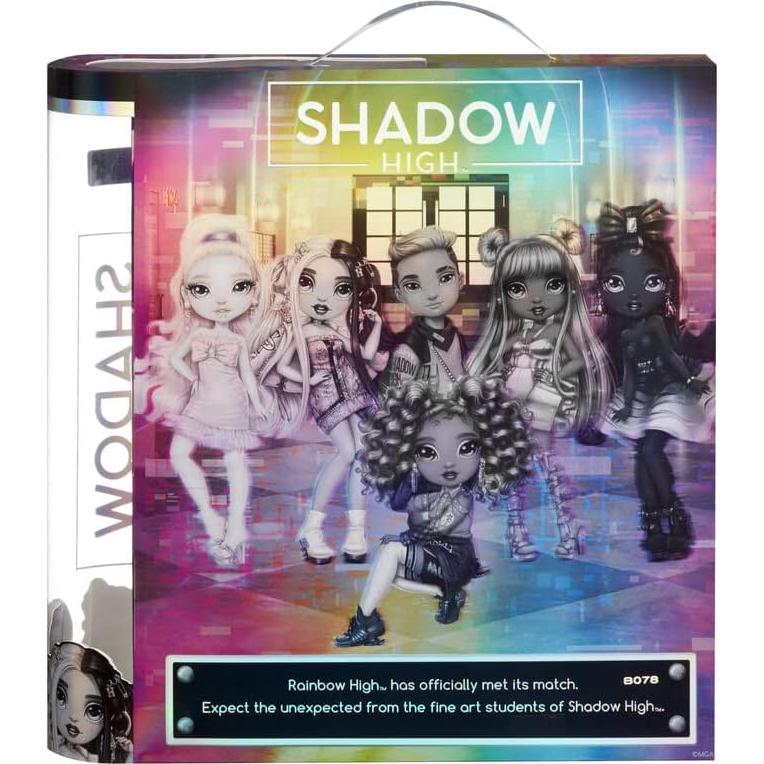 Muñeco de Moda Ash Silverstone Rainbow High - 2 Conjuntos