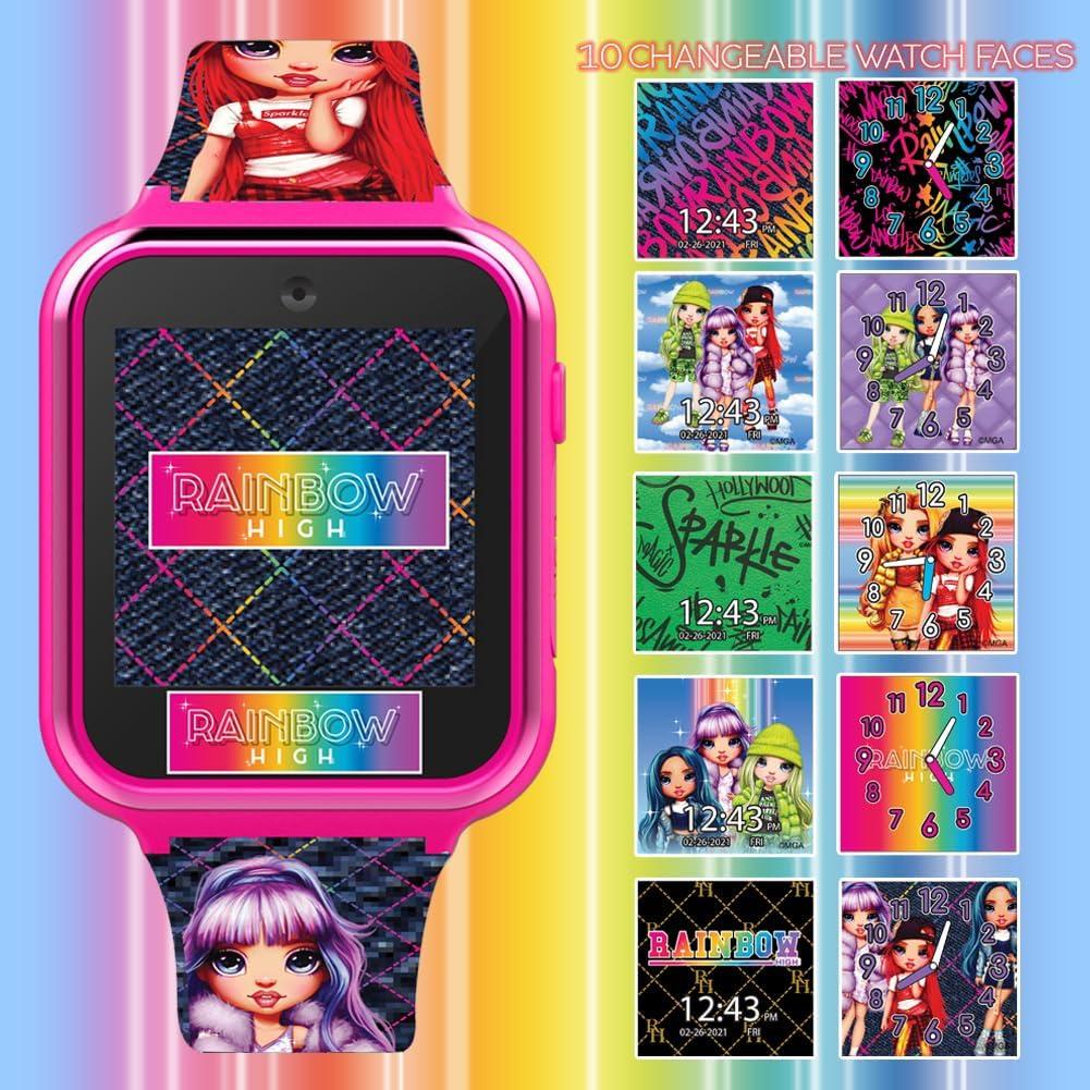 Reloj Inteligente para Niños Rainbow High con 10 Caras y Juegos