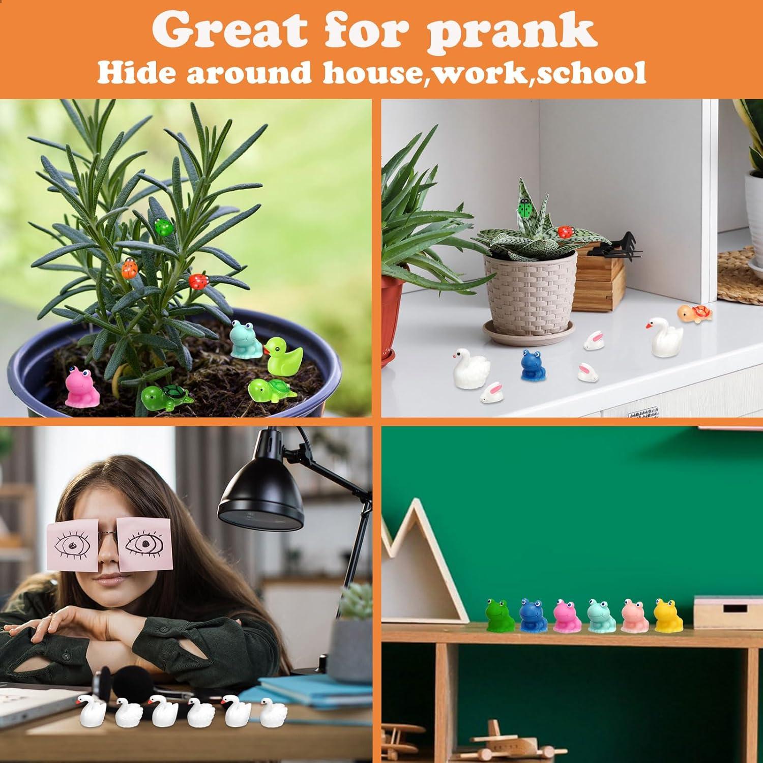 Figuras de Animales de Resina Barydat 400 Pcs Decoración