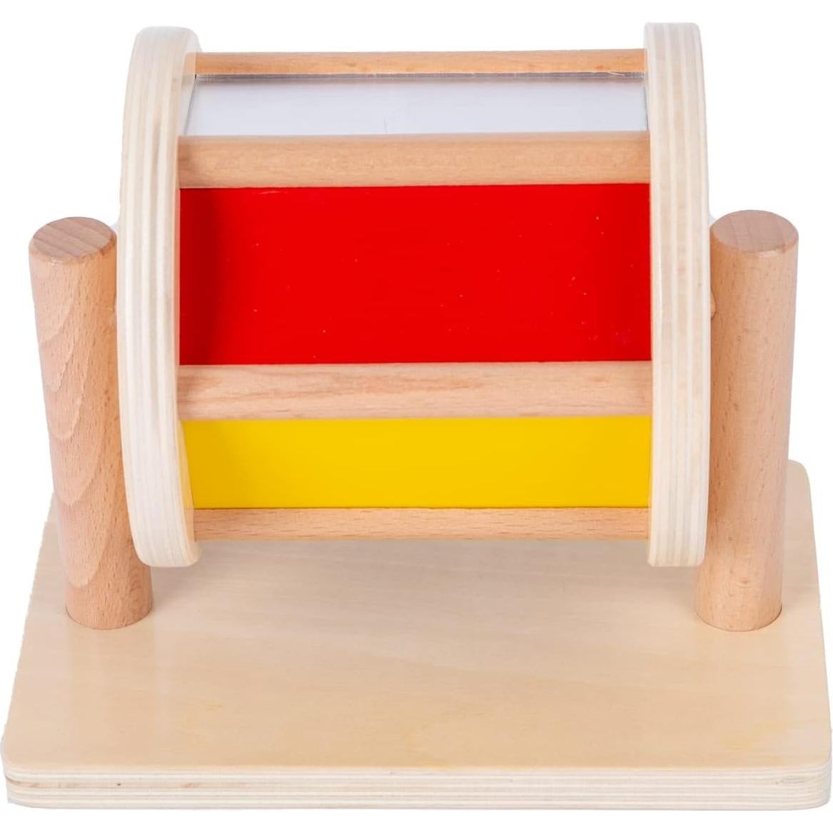 Kit de Juguetes Montessori Adena - Espejo, Tambor y Pelota 0.64 kg