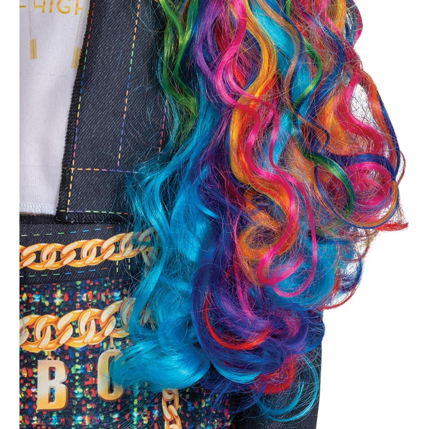 Peluca de Disfraz Amaya Rainbow High - Accesorio Oficial