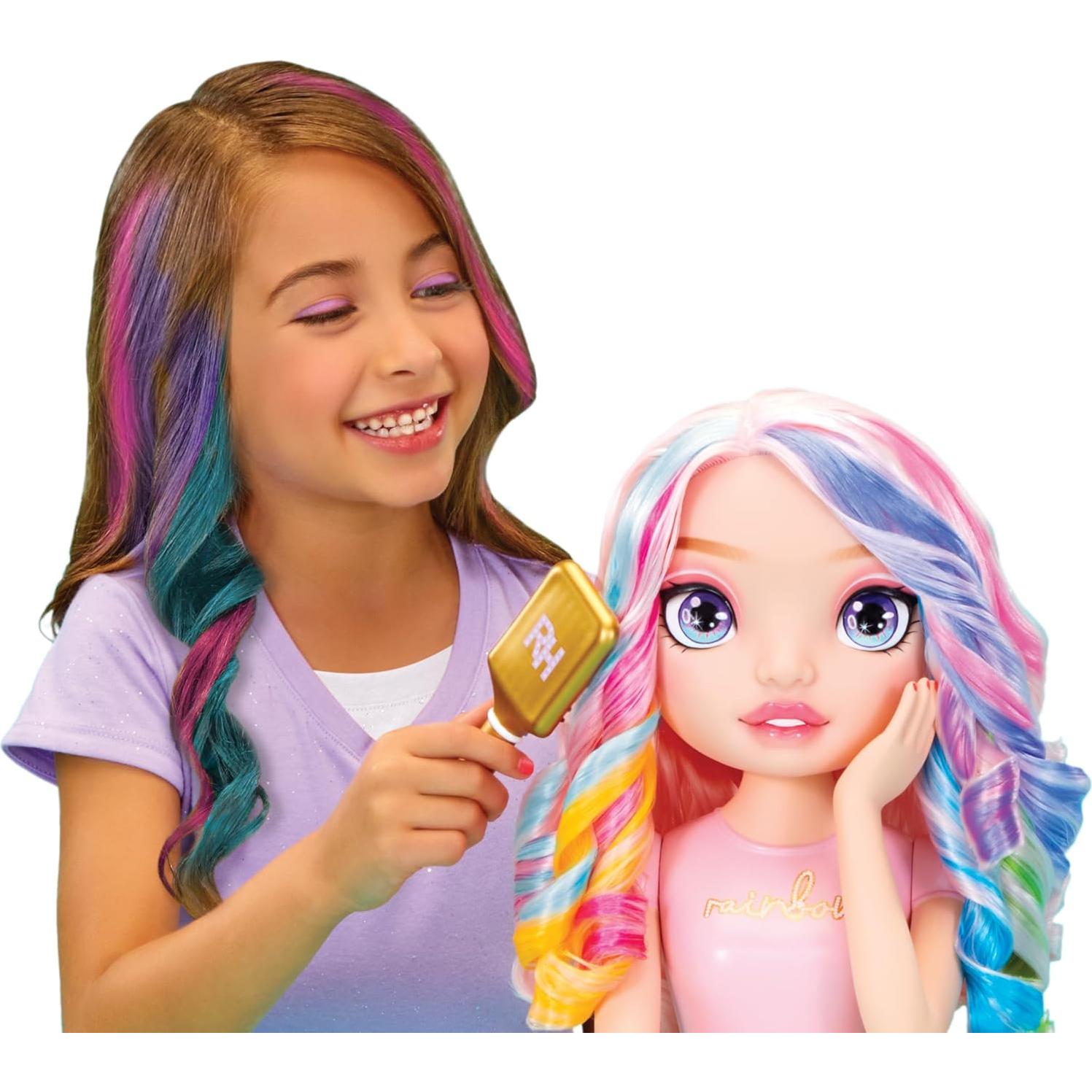 Cabeza de Estilo Rainbow High Bella 33cm - Juego 4 en 1
