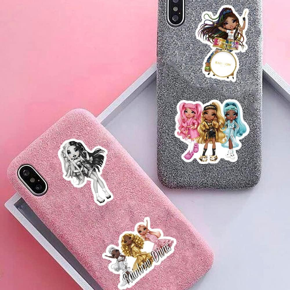 60 Calcomanías Arcoíris VOEMPFE Impermeables para Decoración