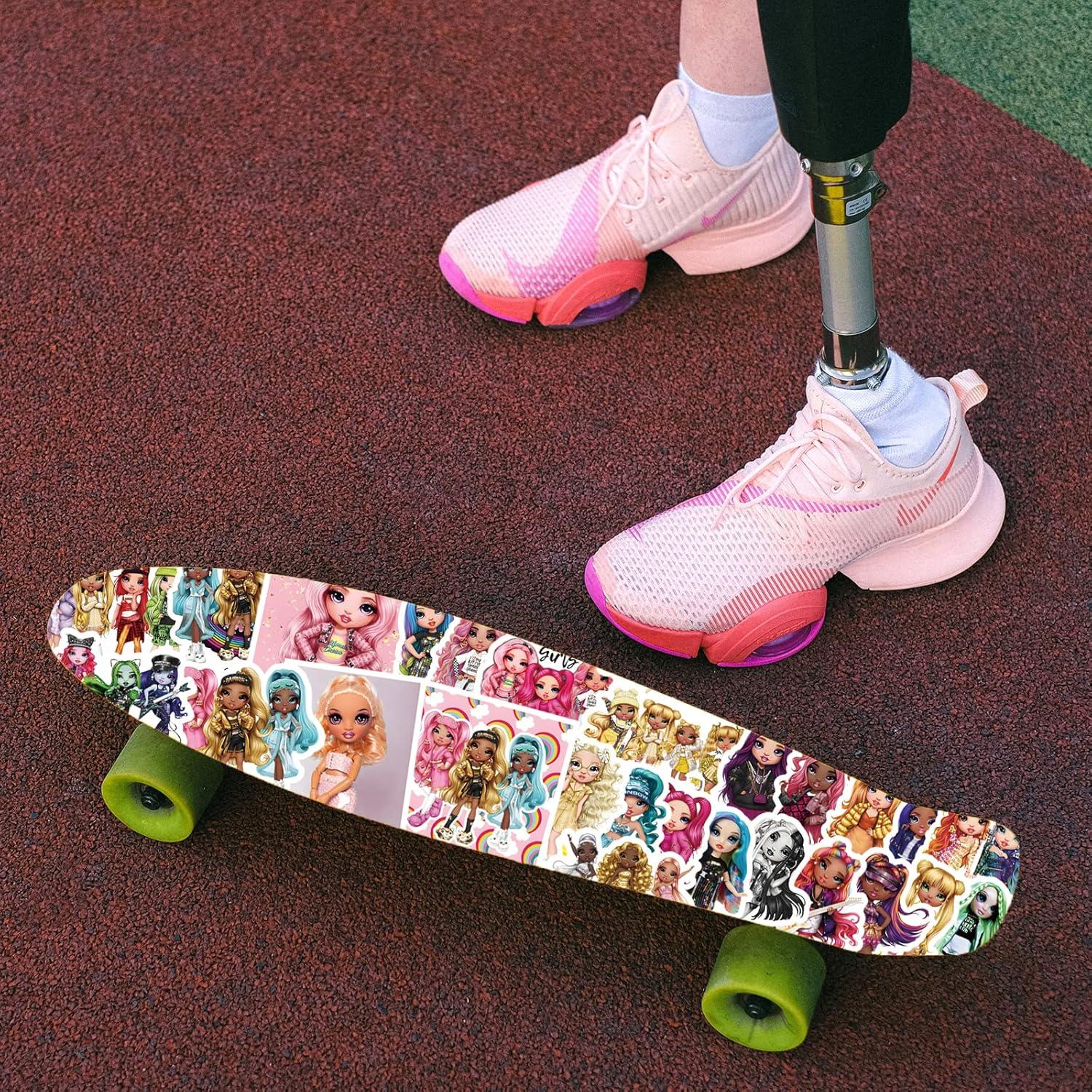 60 Calcomanías Arcoíris VOEMPFE Impermeables para Decoración