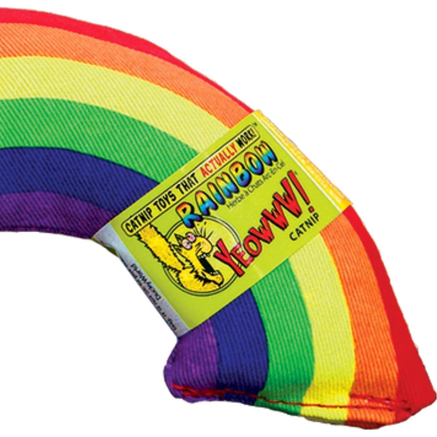 Juguete de Catnip Yeowww! Arcoíris Orgánico 14.7x7.9cm