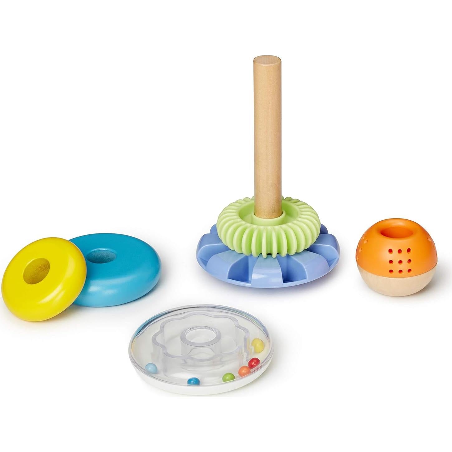 Conjunto de Juguetes de Clasificación y Apilador Amazon Basics