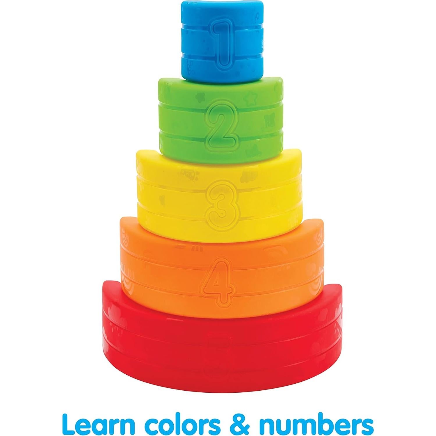 Kidoozie Arcoíris Musical Apila y Aprende - Juguete 6-24M