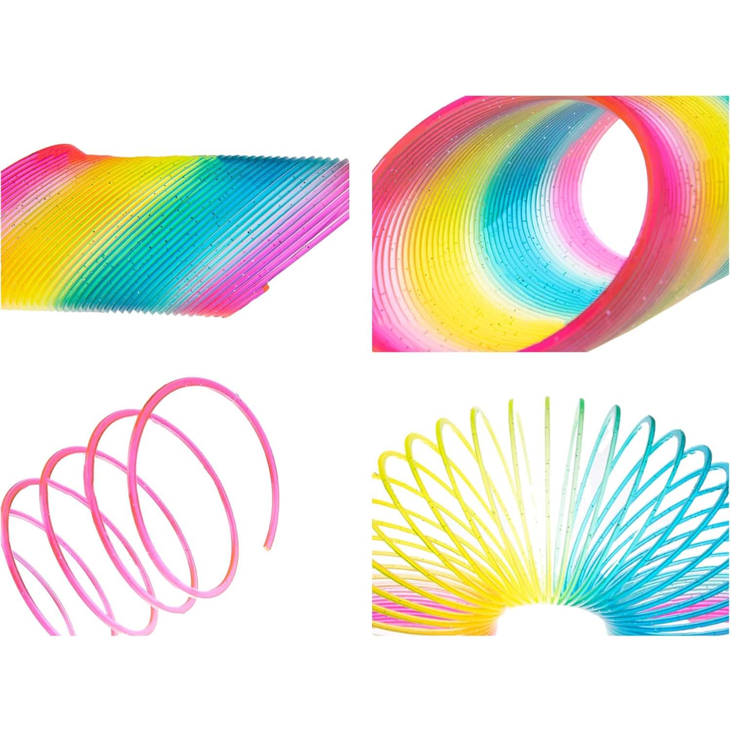 Resorte de Espiral Gigante Arcoíris Vinciph 10.67 cm Juguete