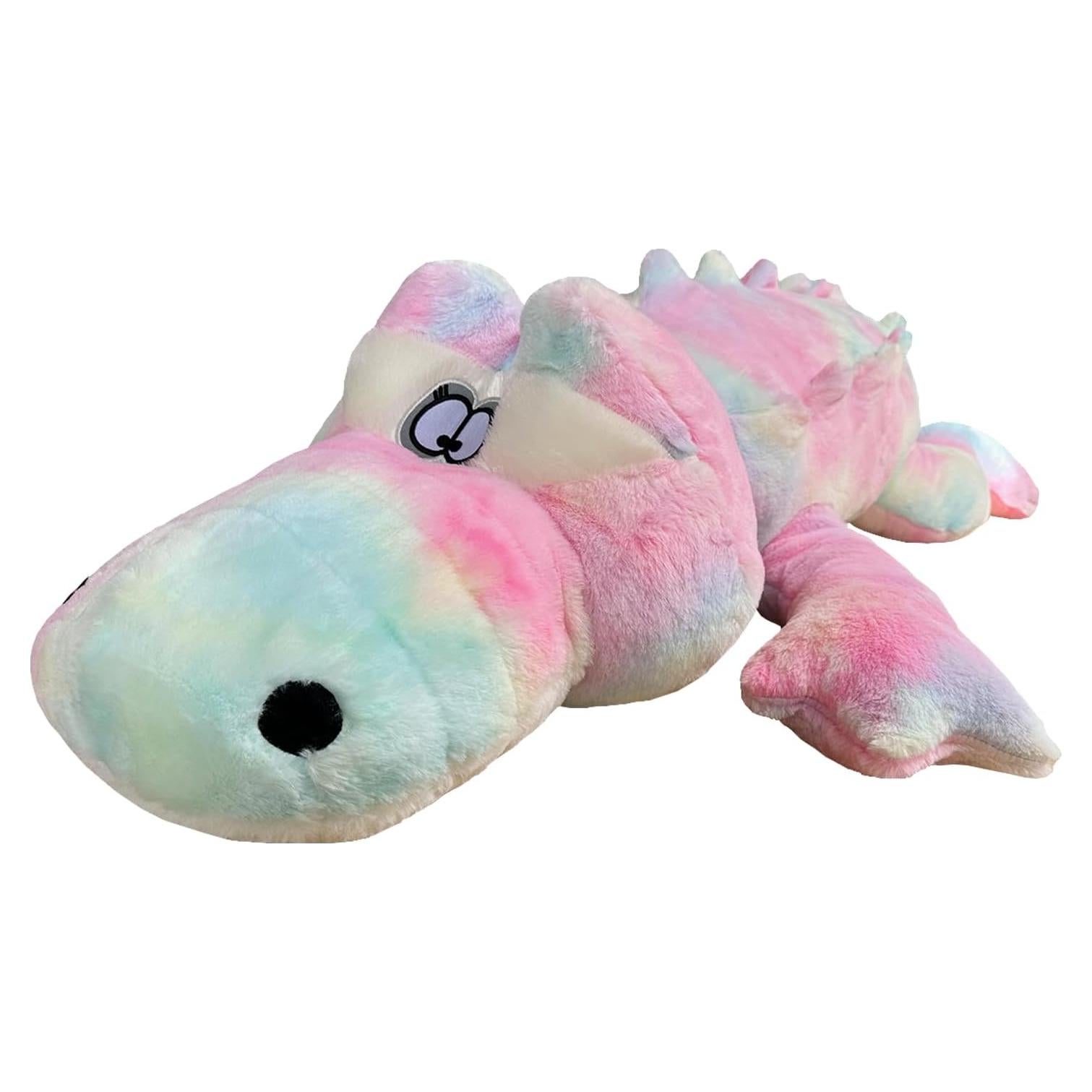 Almohada de Peluche Cocodrilo Hofun4U 96.5 cm Arcoíris