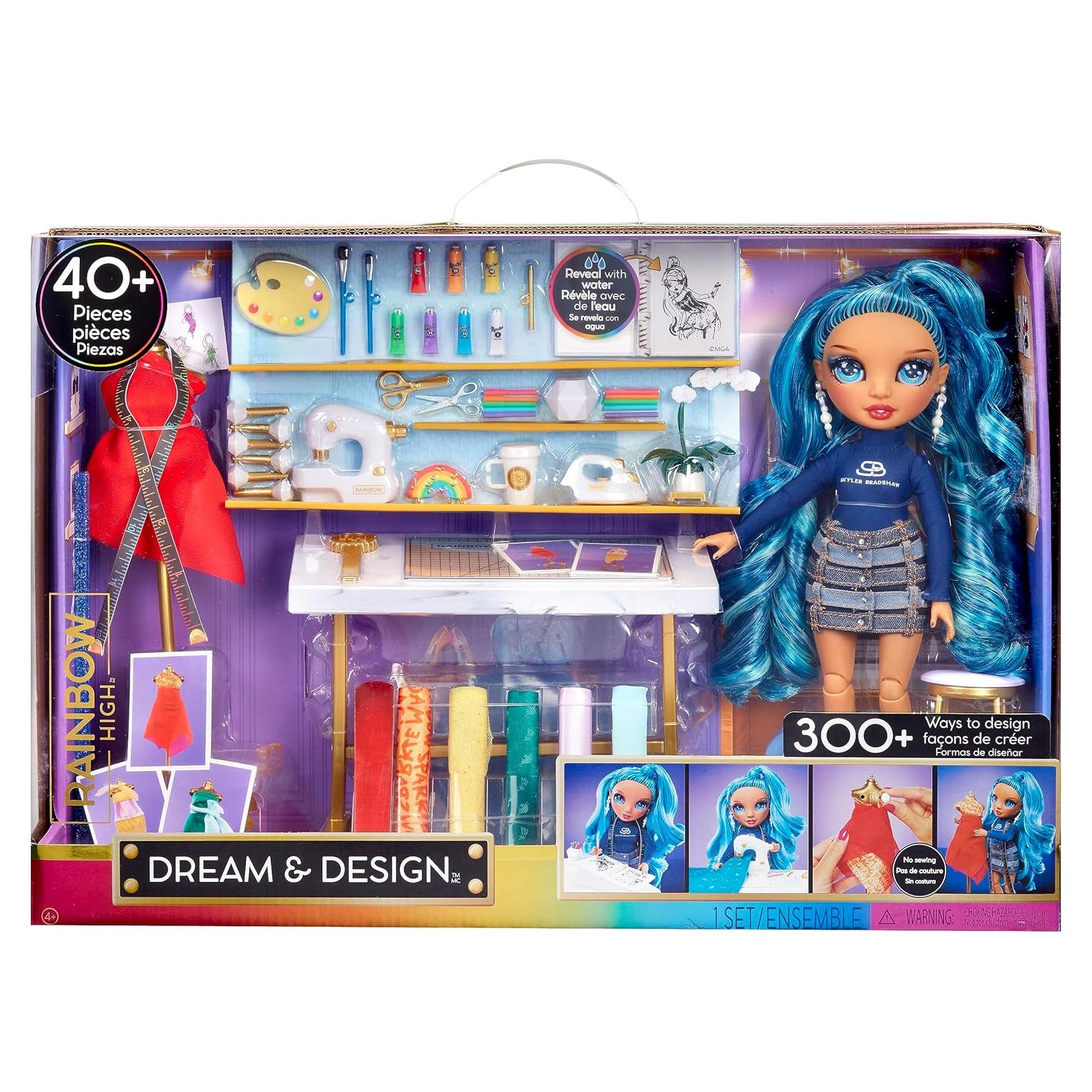 Estudio de Moda Rainbow High con Muñeca Skyler Exclusiva
