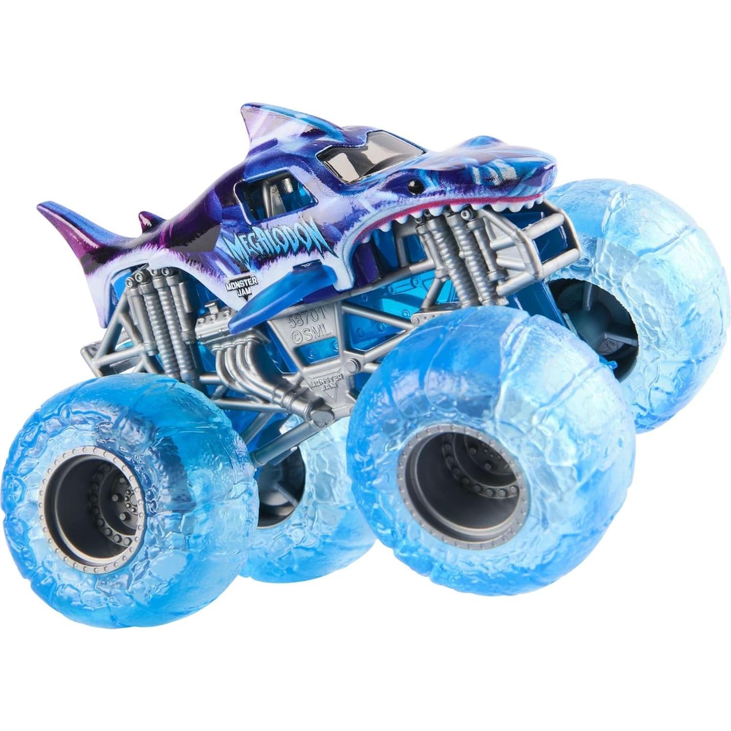 Camión Monstruo Diecast Monster Jam 2025 Megalodon 1:64