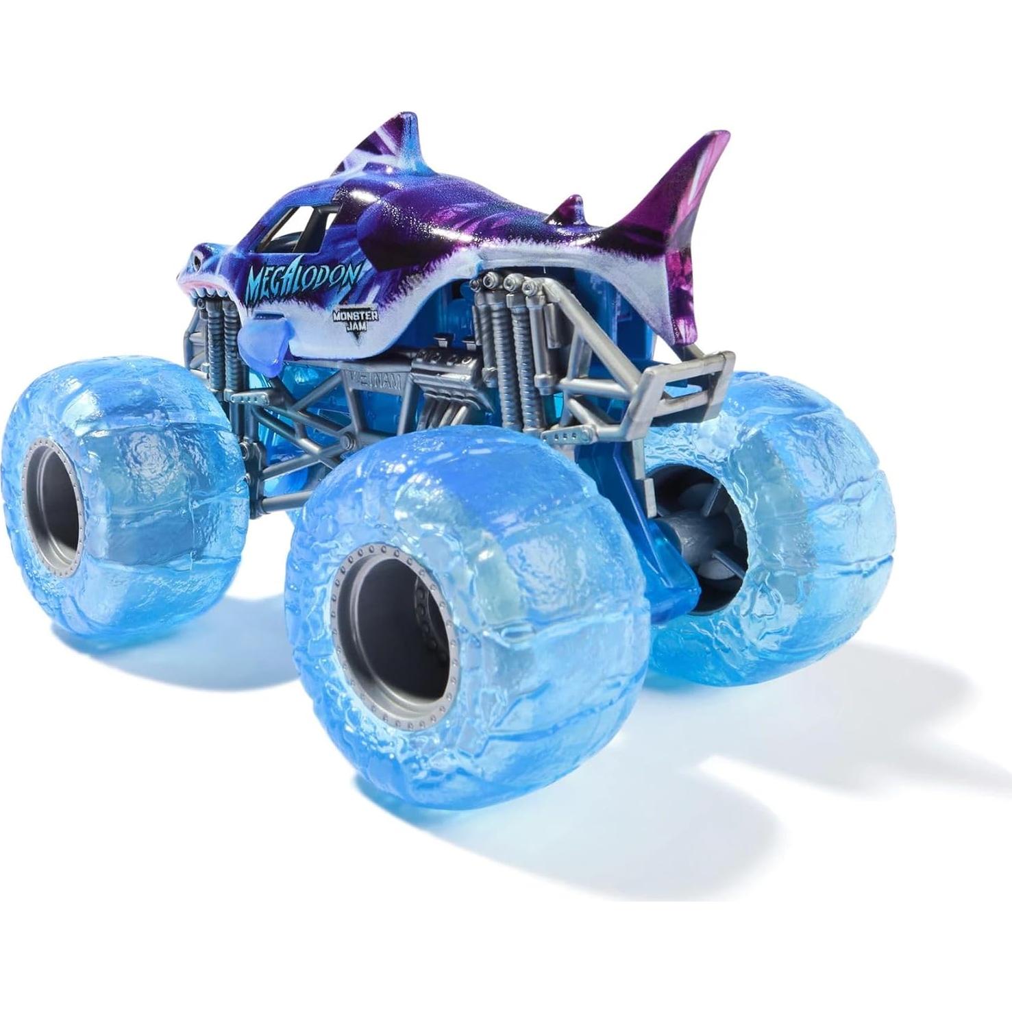 Camión Monstruo Diecast Monster Jam 2025 Megalodon 1:64