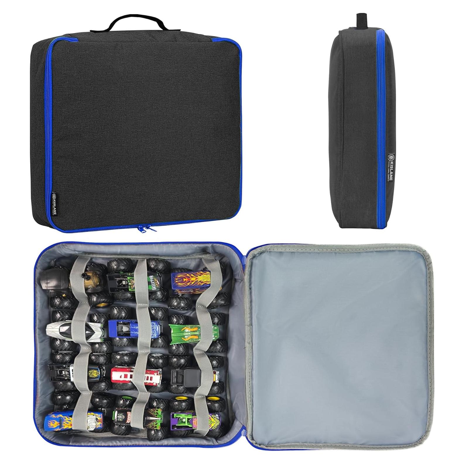 Funda KISLANE para 12 Camiones de Juguete Monster Jam - Negro