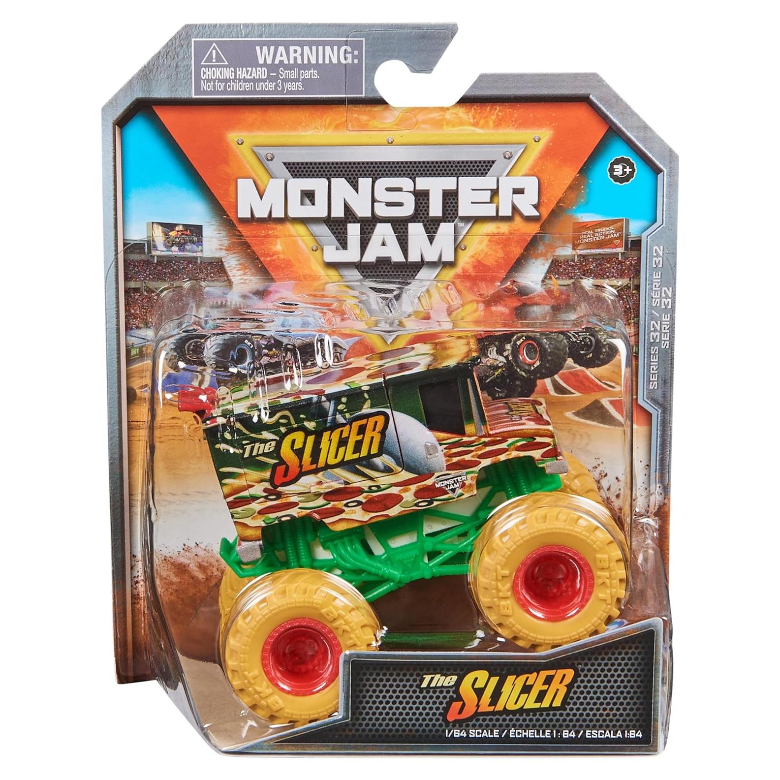 Camión Monstruo Monster Jam The Slicer 1:64 Metal Fundido